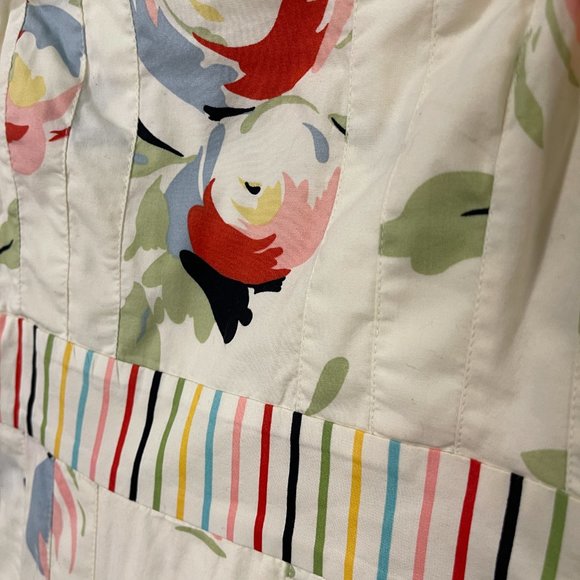 MAEVE Floral/Stripe, Strap/Strapless Dress - Picture 5 of 6